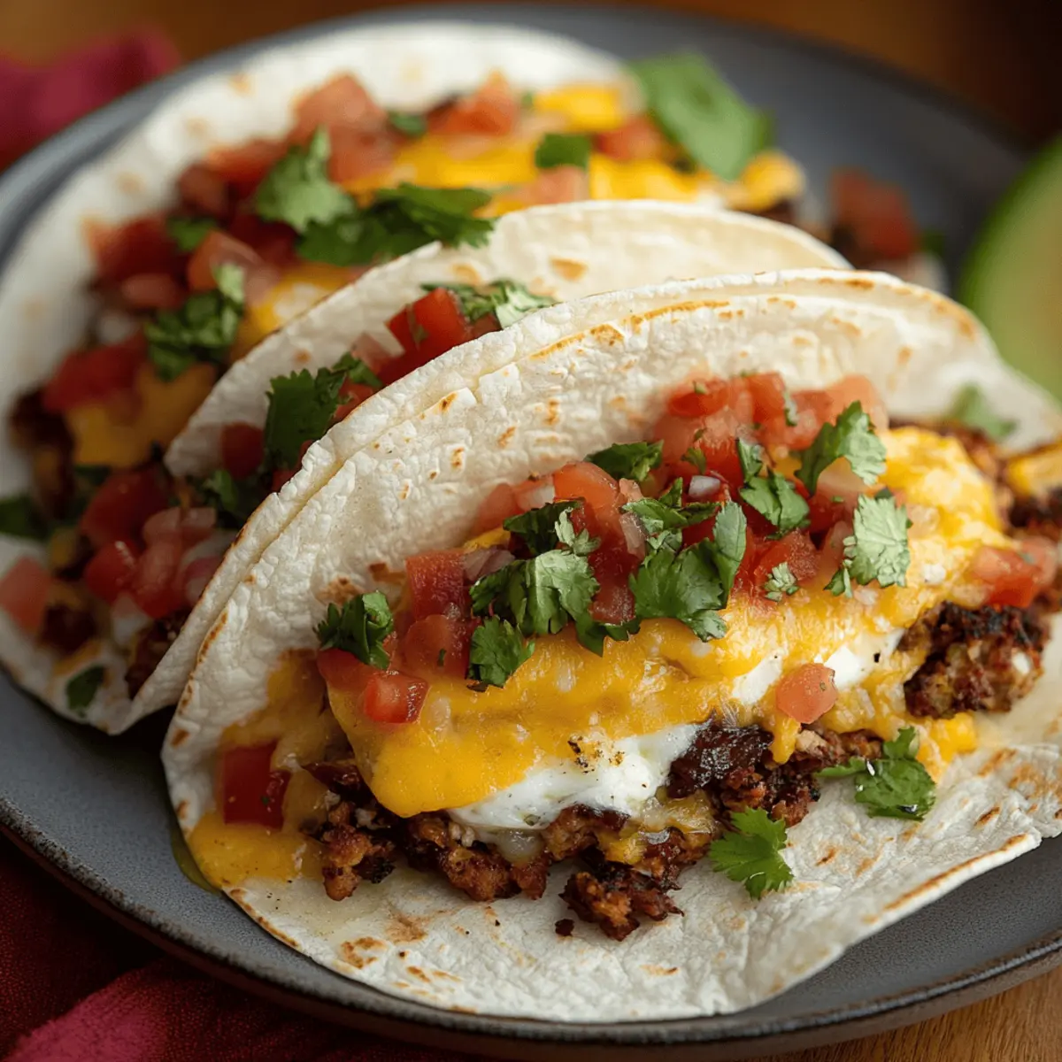 Hearty Mexican‑Style Breakfast Tacos