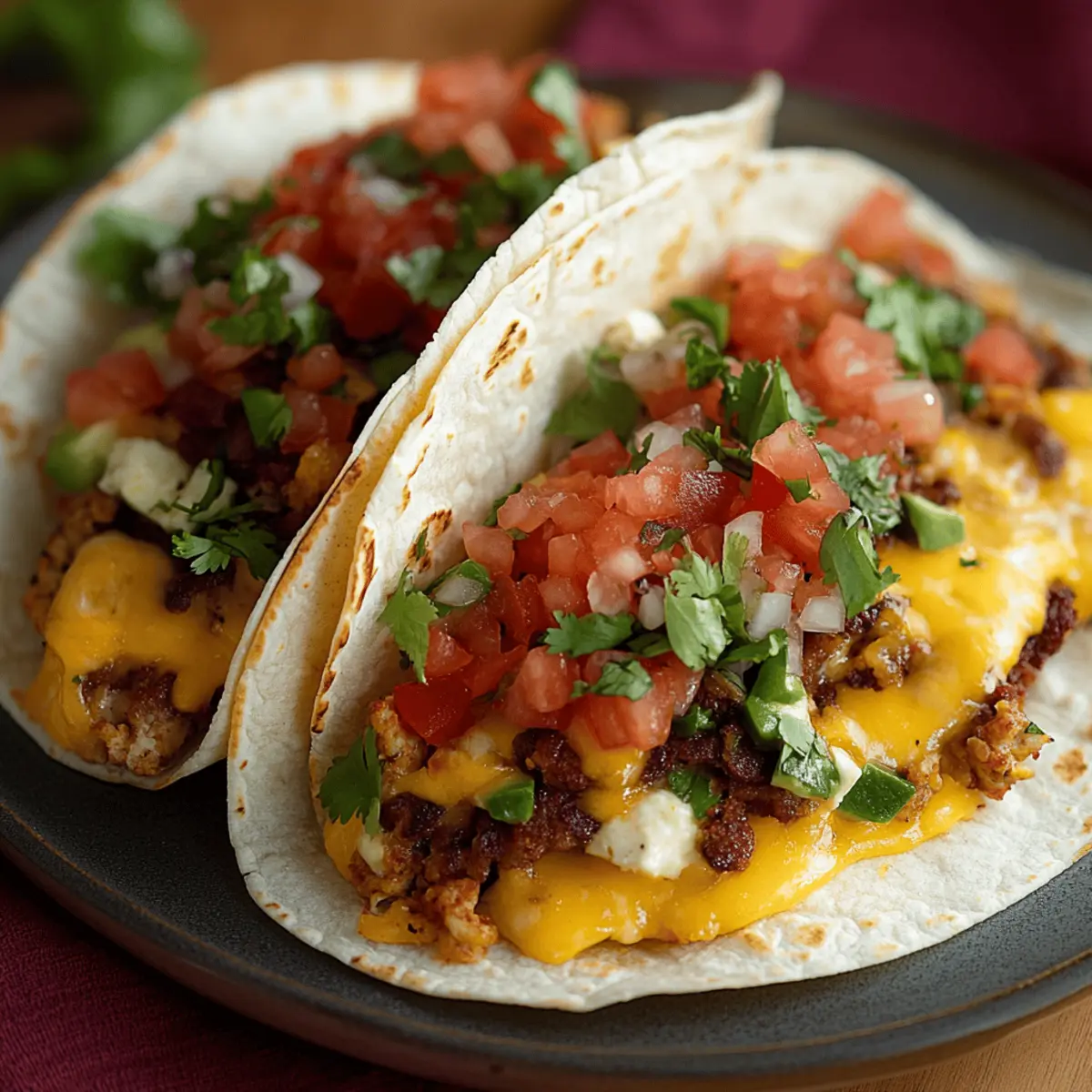 Hearty Mexican‑Style Breakfast Tacos