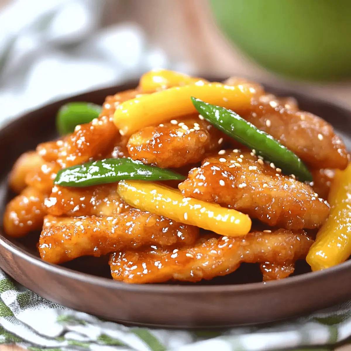 Honey Sesame Chicken
