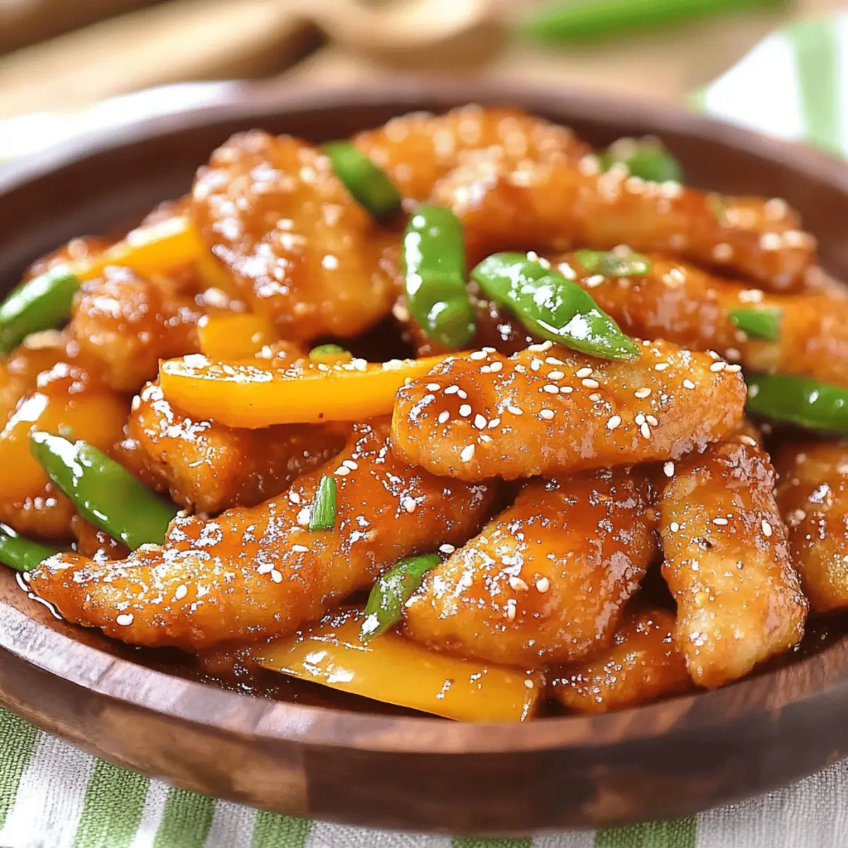 Honey Sesame Chicken