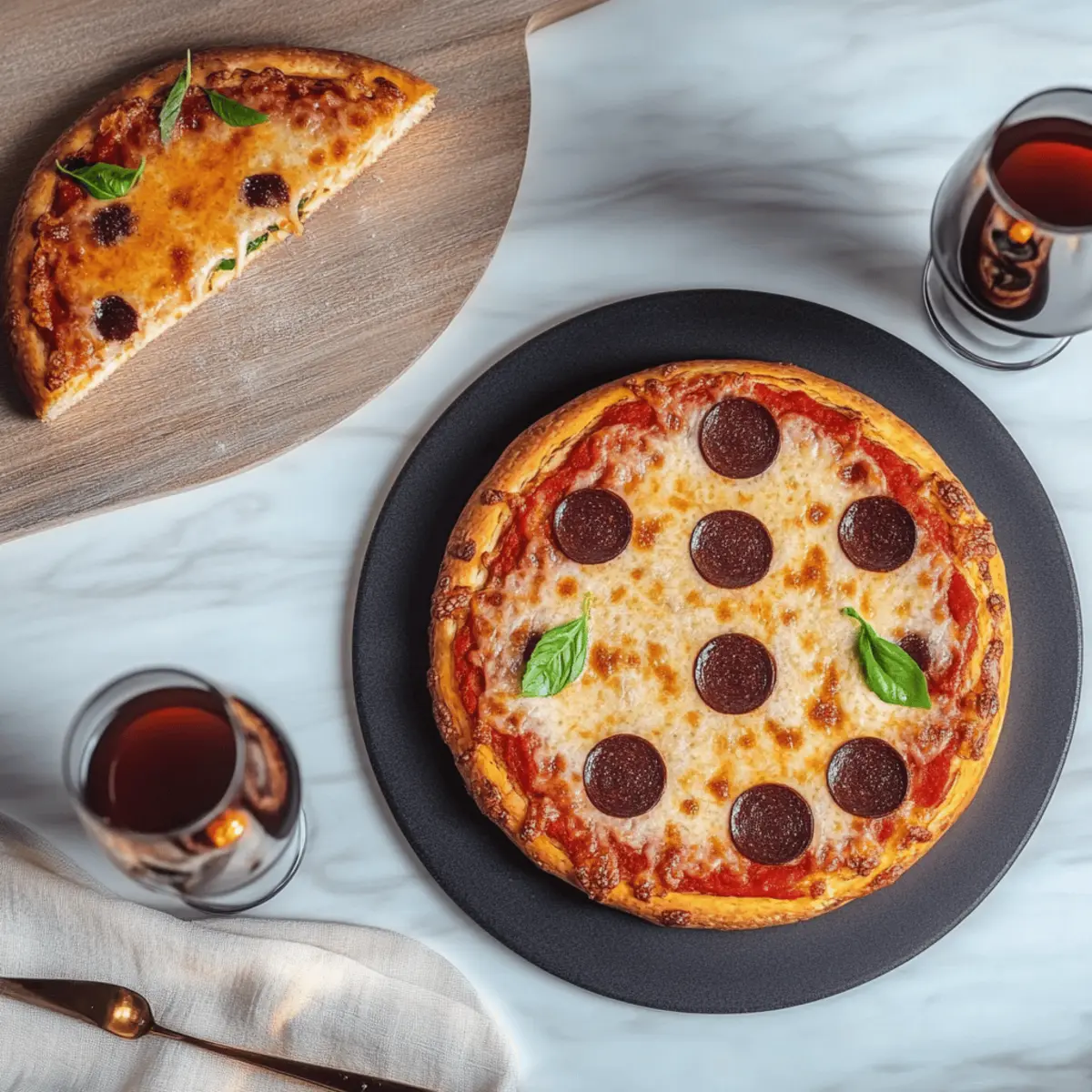 Jack-O-Lantern Halloween Pizza