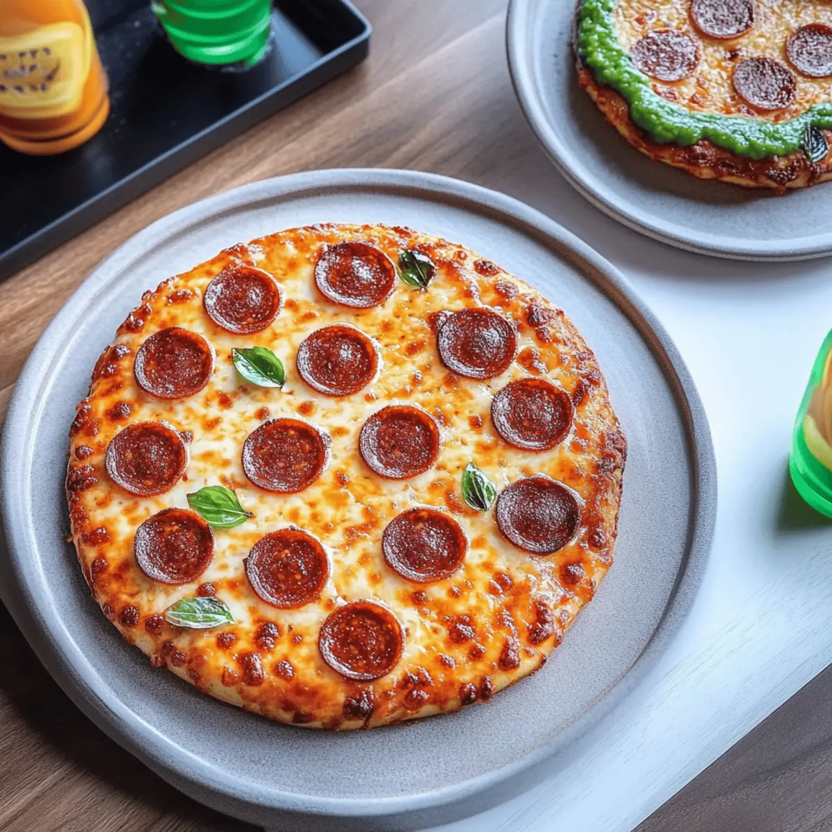Jack-O-Lantern Halloween Pizza