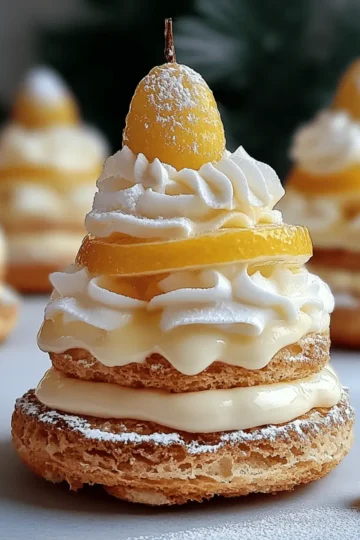 Lemon Cream Puffs