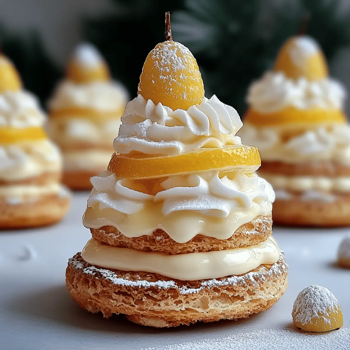 Lemon Cream Puffs