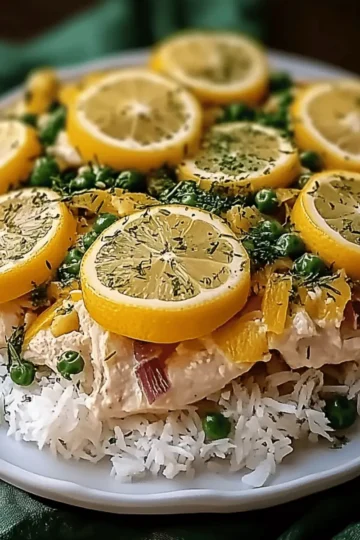Lemon Herb Chicken and Rice