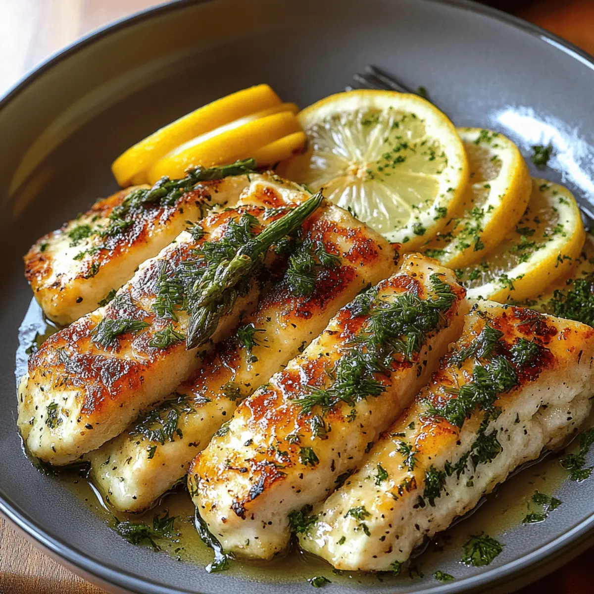 Lemon and Dill Butter Garlic