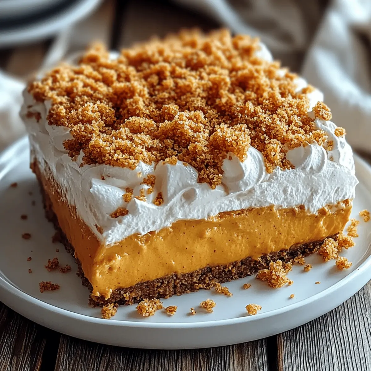 No Bake Pumpkin Spice Delight