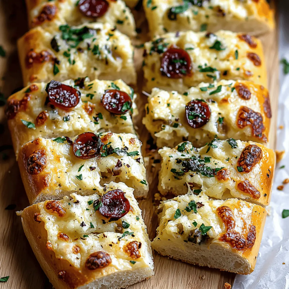 Olive Cheese Bread
