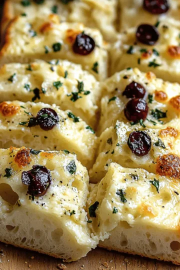 Olive Cheese Bread