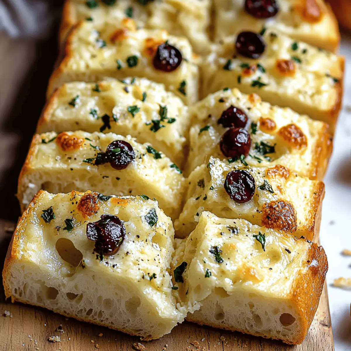Olive Cheese Bread