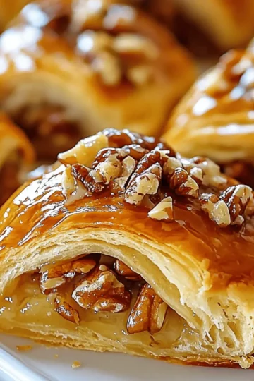 Pecan Pie Crescent Rolls