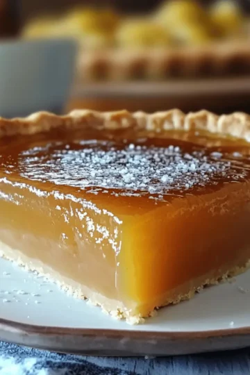 Salted Honey Pie