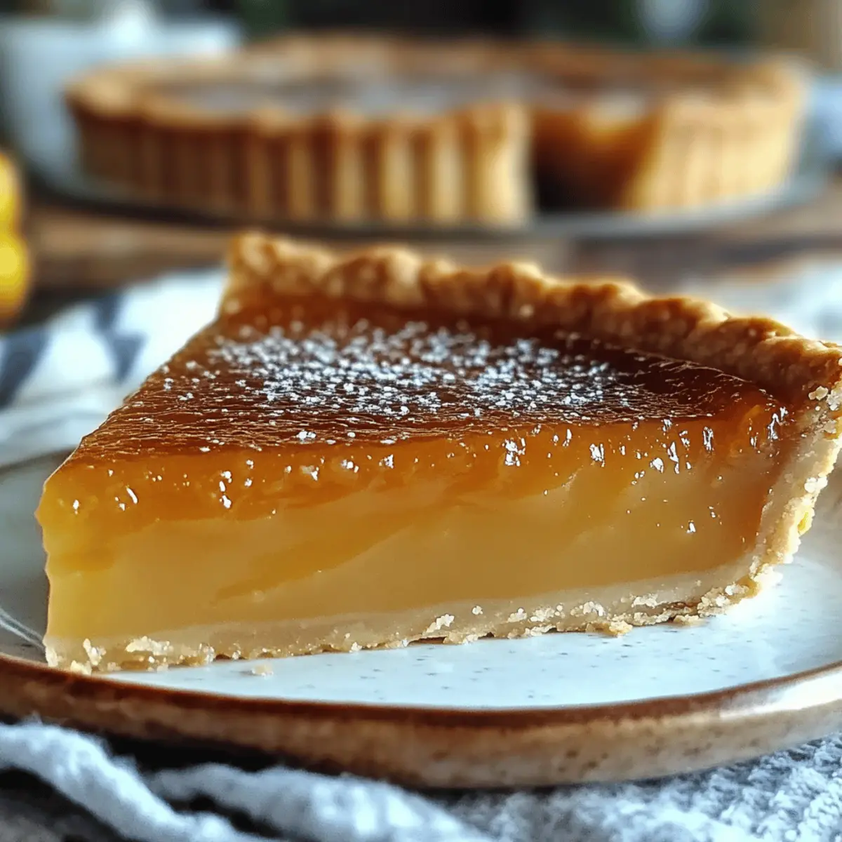Salted Honey Pie