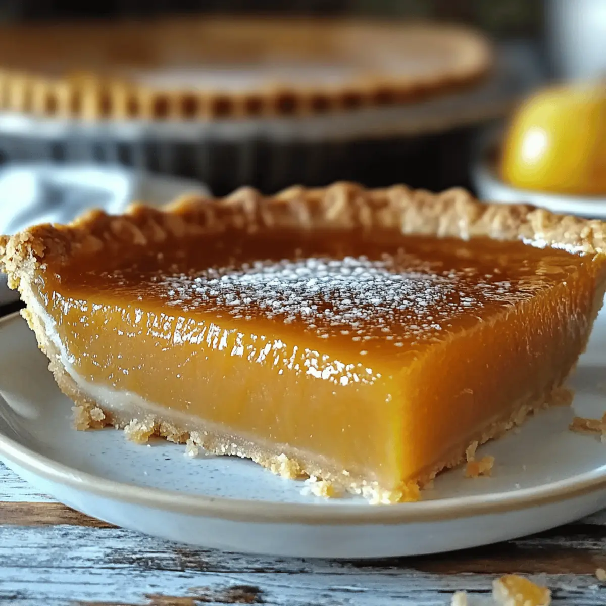 Salted Honey Pie
