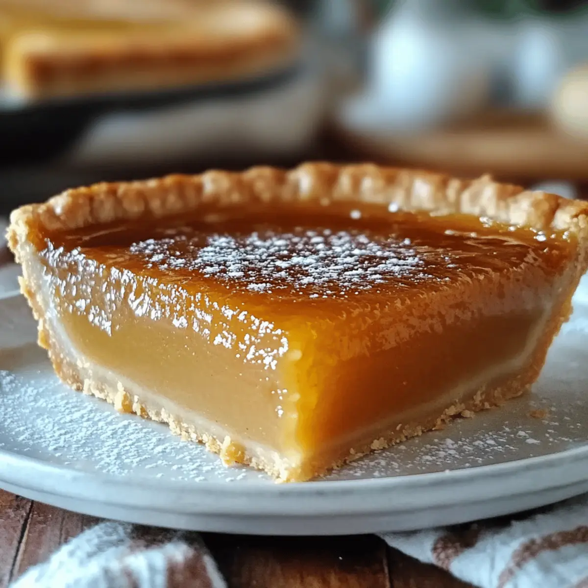 Salted Honey Pie