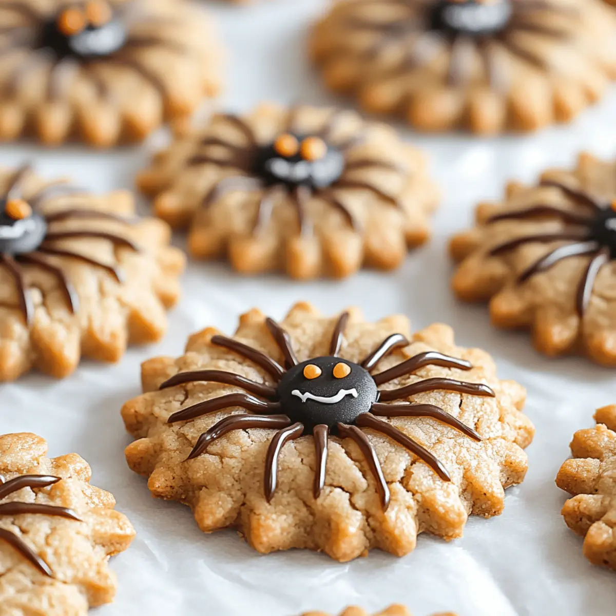 Spooky Spider Cookies
