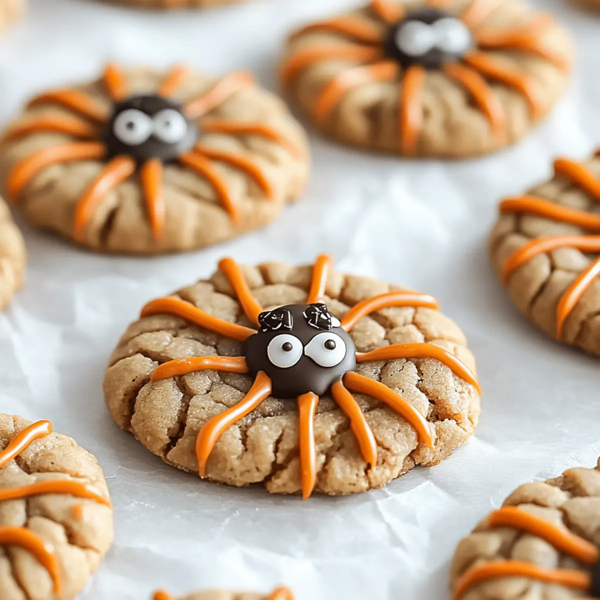 Spooky Spider Cookies