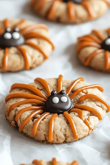 Spooky Spider Cookies