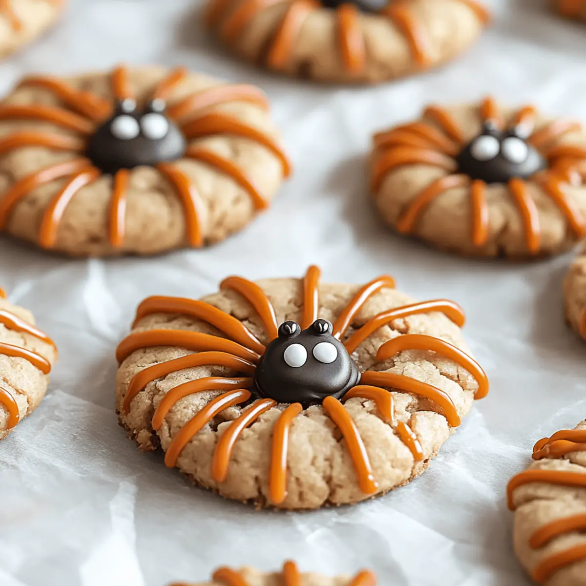 Spooky Spider Cookies