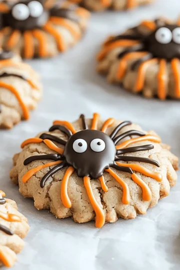 Spooky Spider Cookies