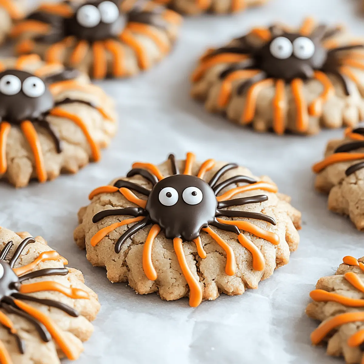 Spooky Spider Cookies