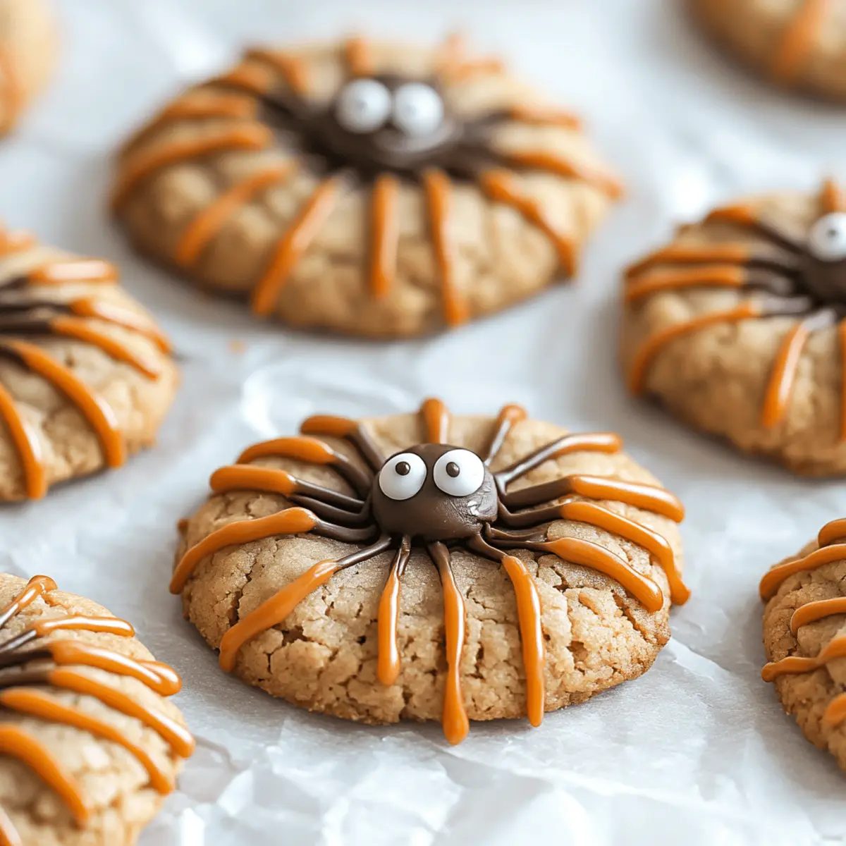 Spooky Spider Cookies