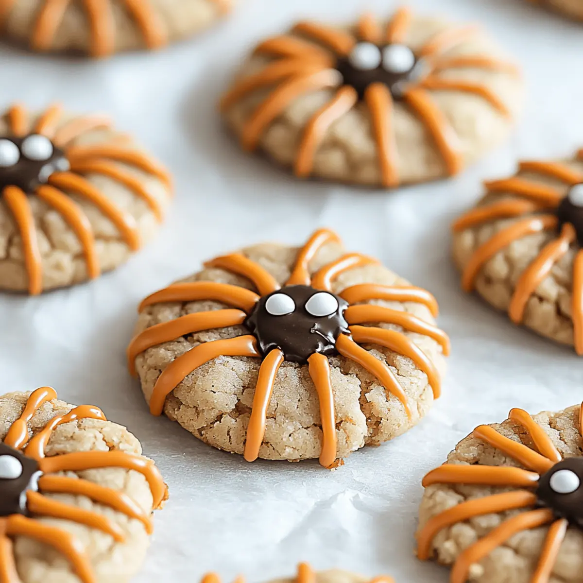 Spooky Spider Cookies