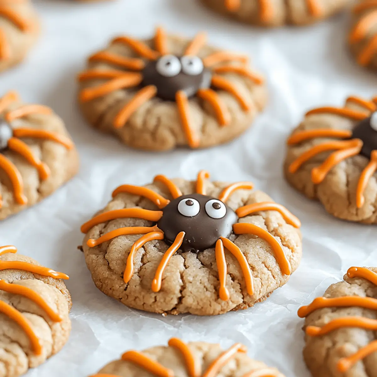 Spooky Spider Cookies