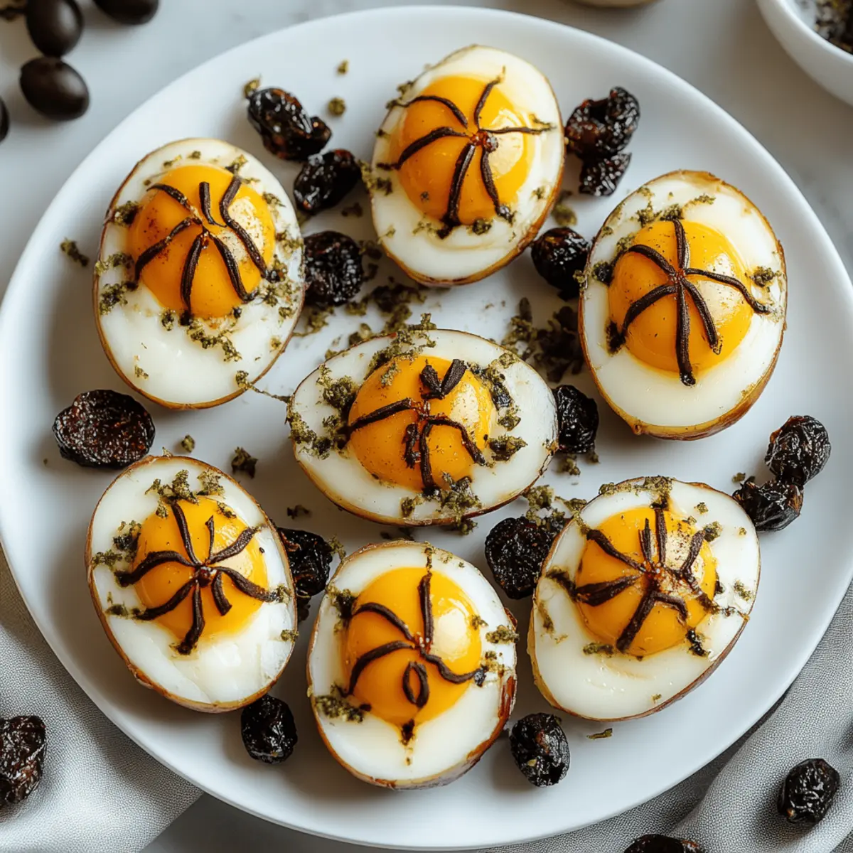 Spooky Spider Eggs