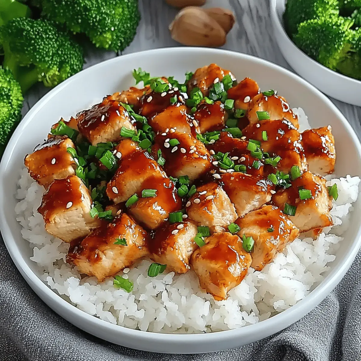 Teriyaki Chicken Rice Bowl