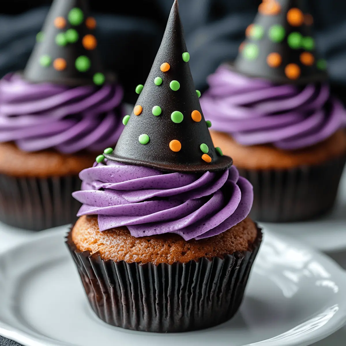 Witch Hat Cupcakes