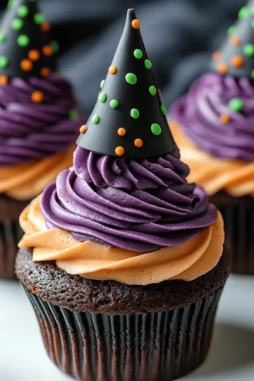 Witch Hat Cupcakes