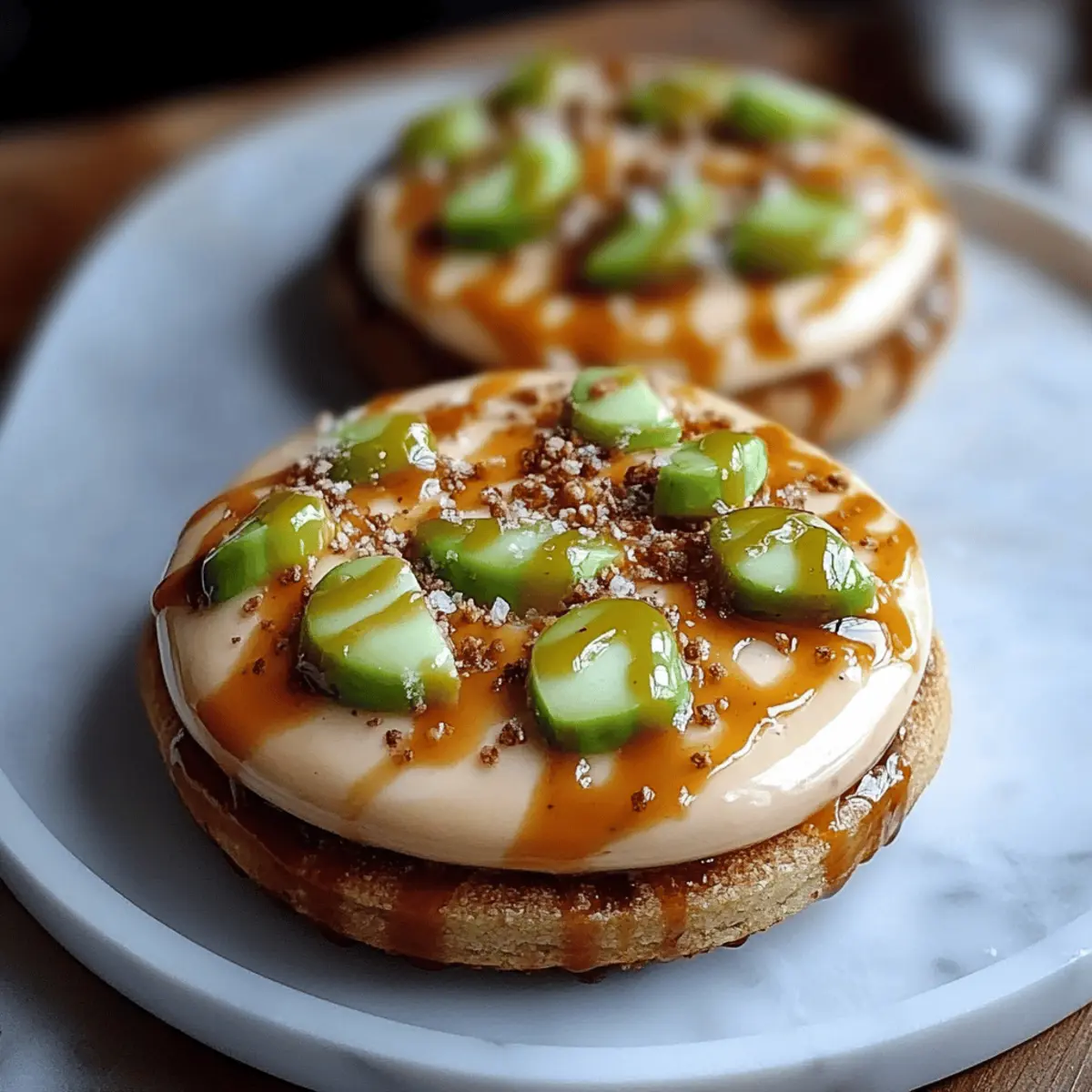 Crumbl Caramel Apple Cookies