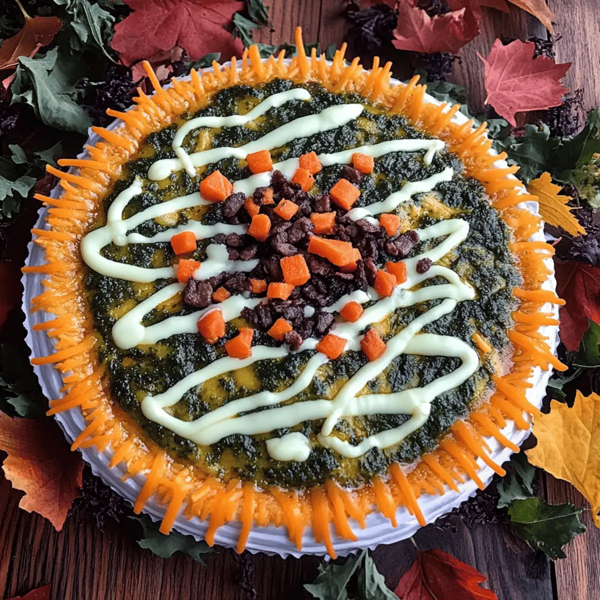 Halloween Taco Dip