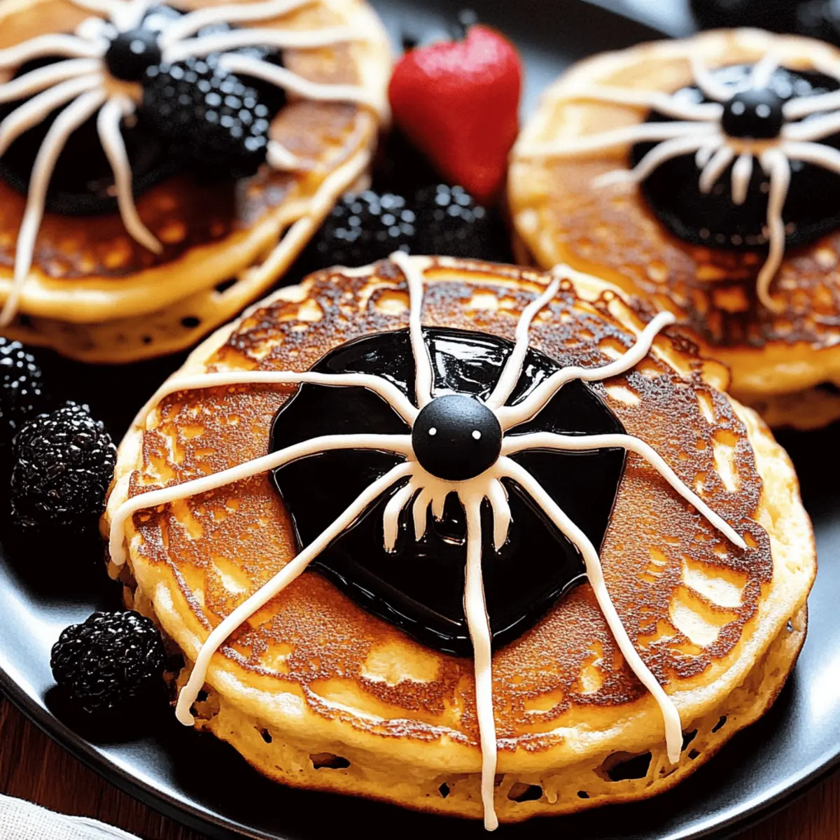 Spider Pancakes