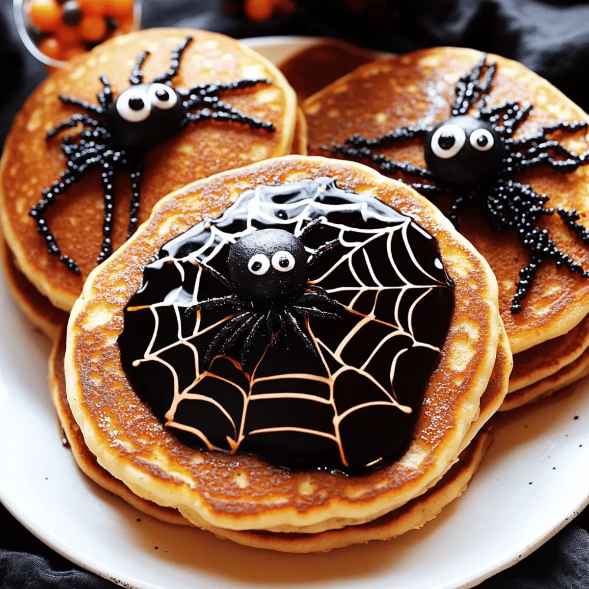 Spider Pancakes