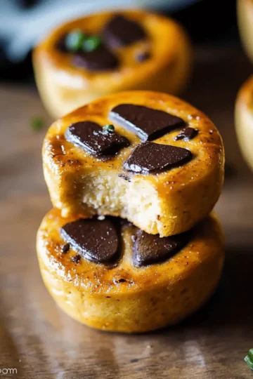 Mini Pumpkin Cheesecake Jack-O’-Lanterns