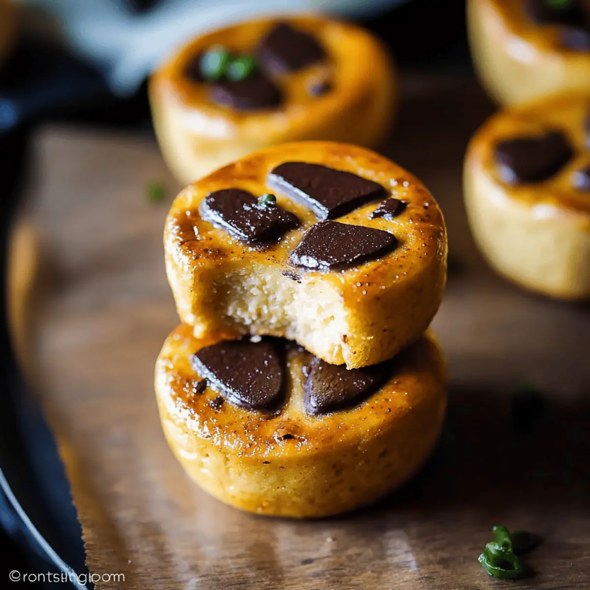 Mini Pumpkin Cheesecake Jack-O’-Lanterns