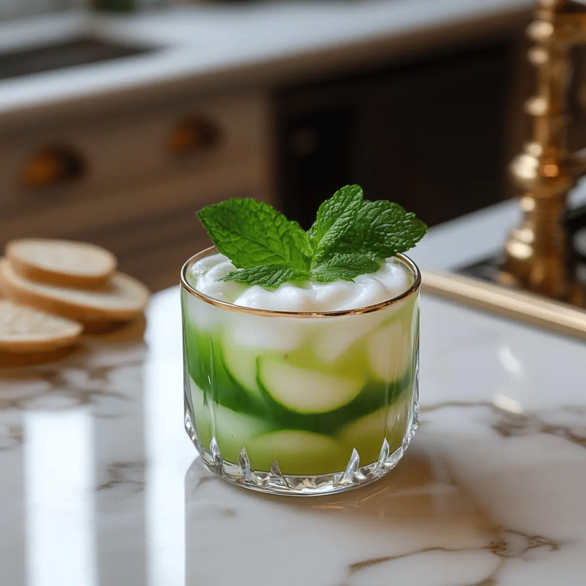 Goblin Green Punch Mocktail