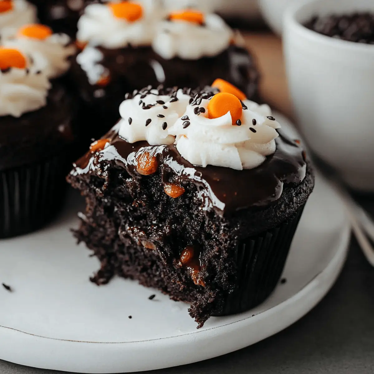 Black Velvet Cupcakes