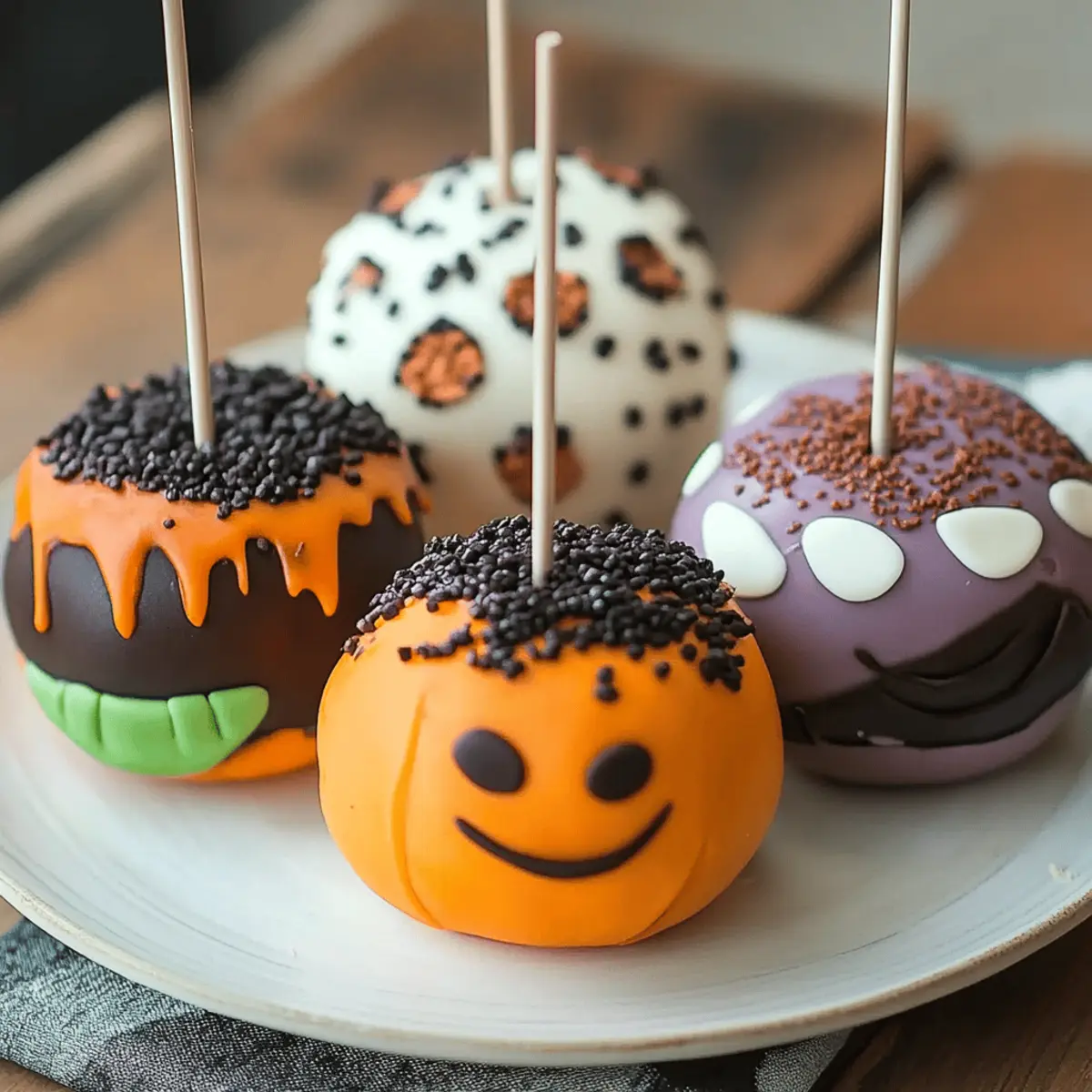 Halloween Cake Pops