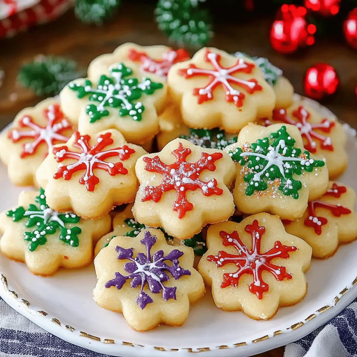 Buttery Spritz Cookies