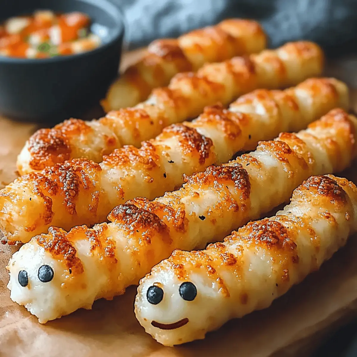 Mummy Mozzarella Sticks