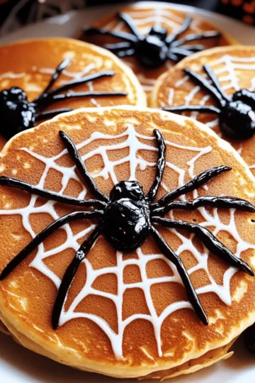 Spider Pancakes
