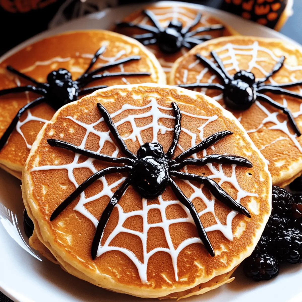 Spider Pancakes