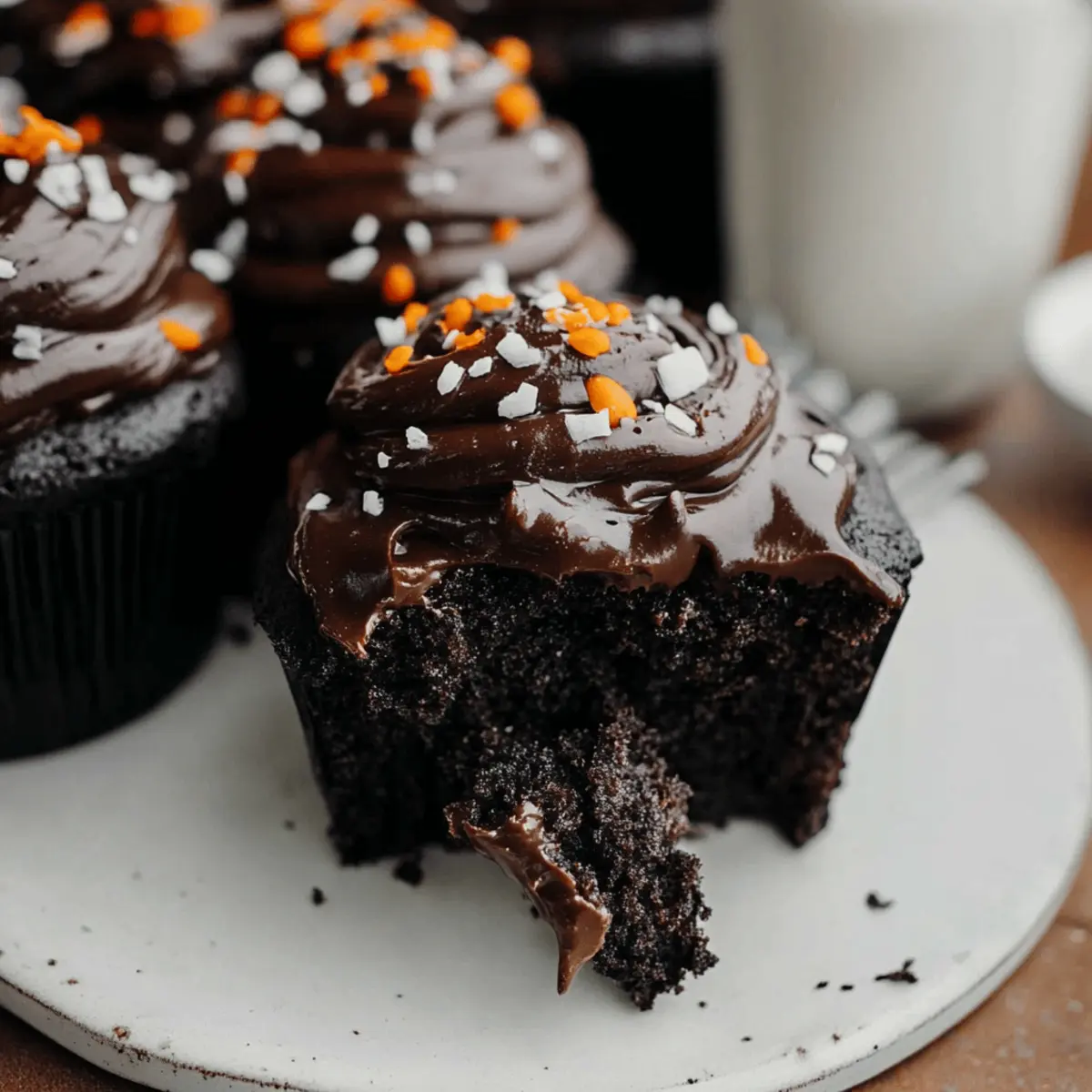 Black Velvet Cupcakes