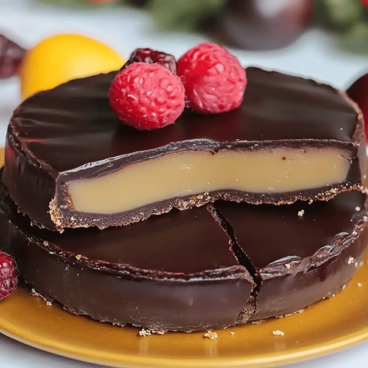 Chocolate Covered Cranberry Sauce