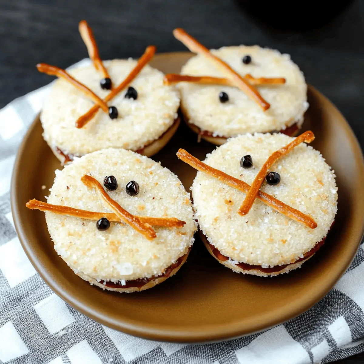 Spooky Spider Sandwiches