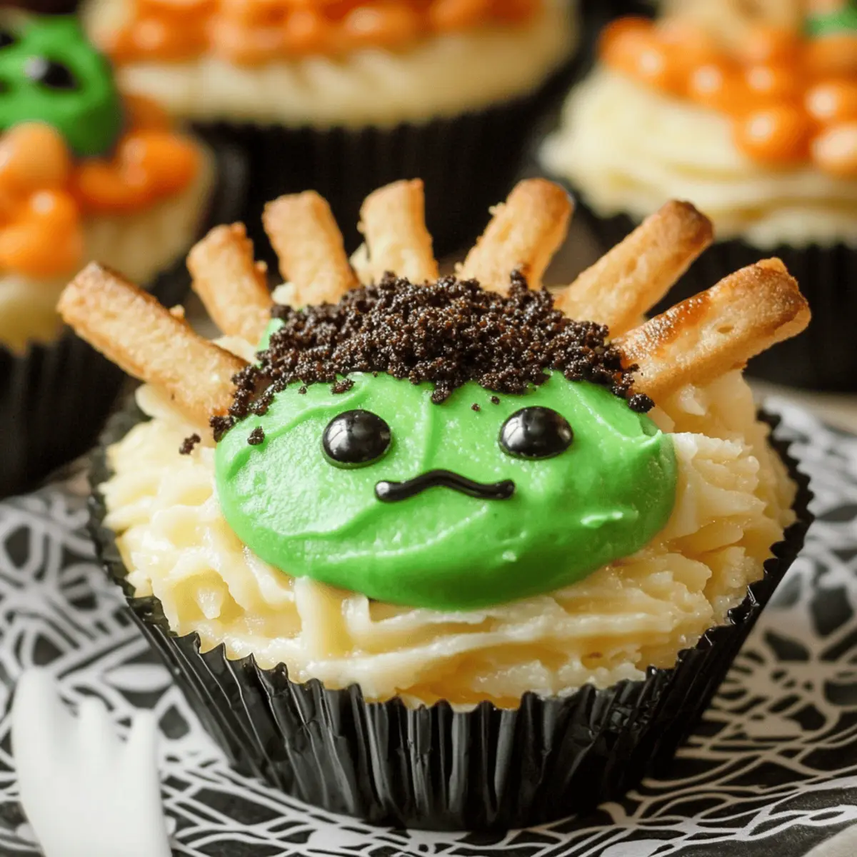 Monster Cupcakes