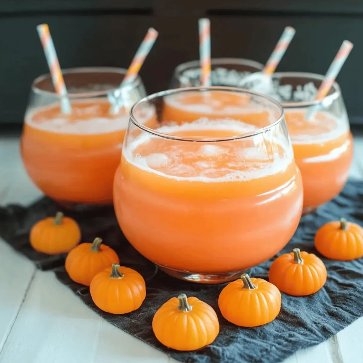 Halloween Orange Party Punch